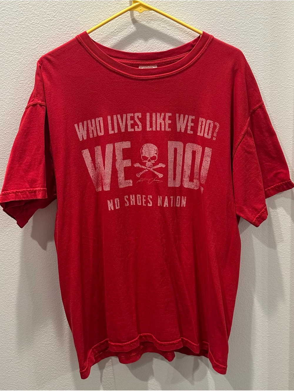 Comfort Colors Red 'Chesney 2020' Short Sleeve Tee